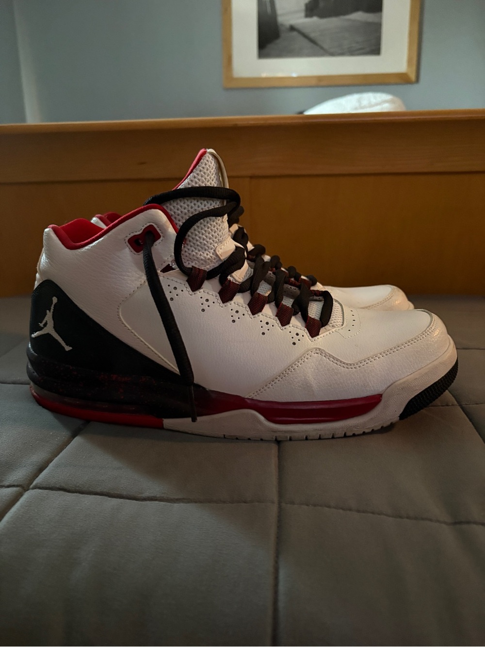 Nike Jordan Flights 30th Anniversary Sz 10.5 Red/White